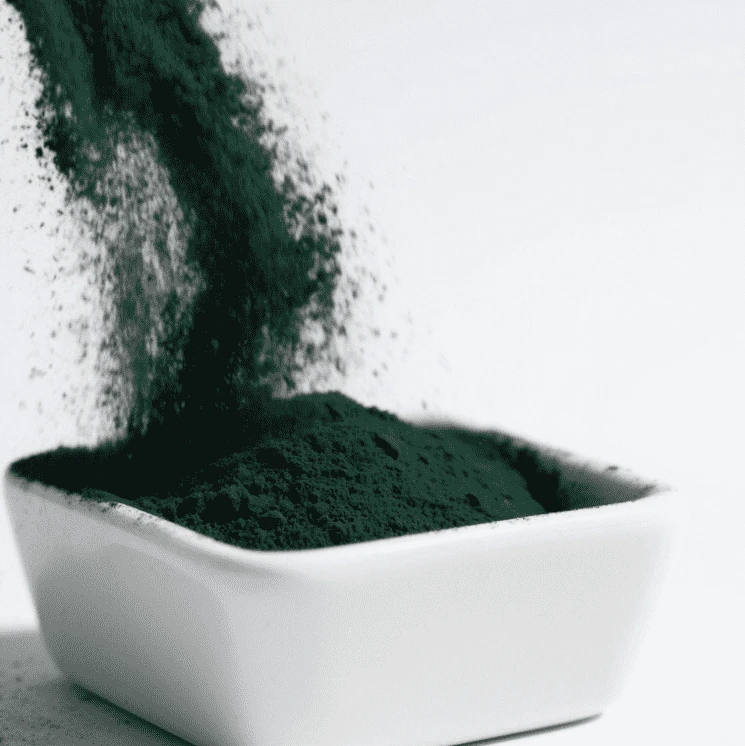 Factory supply bulk Spirulina Powder raw material organic green algae manufacturer for supplements